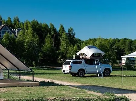 Tente de luxe Glamping Szelagowka Sorkwity